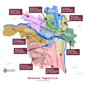 RVA Districts Map